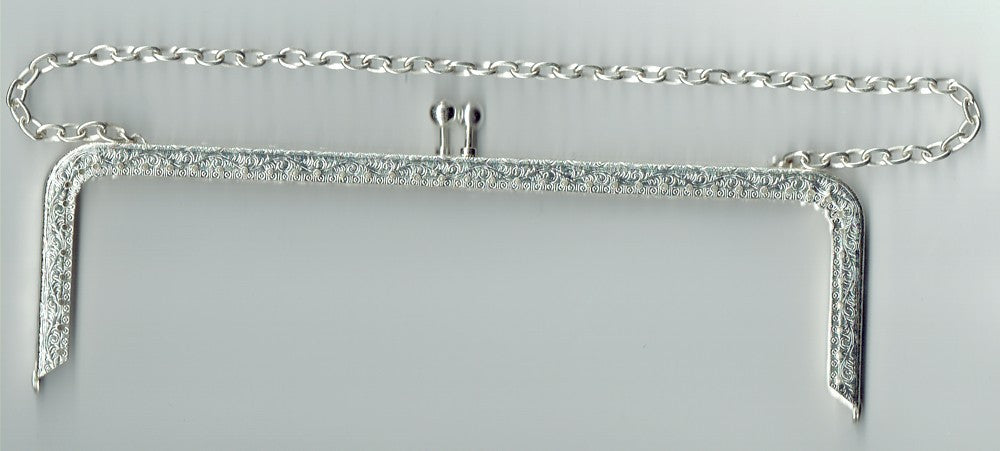 tasbeugel 18cm zilverkl. met ketting