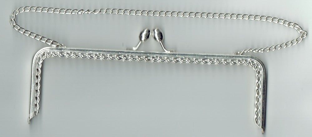 Tasbeugel 18cm zilverkl. opengewerkt met ketting