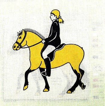 Borduurpakket Paardenpas""