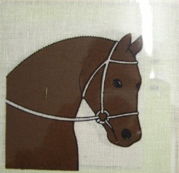 Borduurpakket Paardenhoofd rechts""