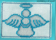 Borduurpakket Kerstengel 9x12cm