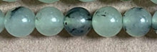 Edelsteen 8mm green Prehniet ca. 38cm.