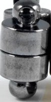 Magneetsluiting 6x11mm antraciet p.st.