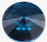 Rivoli 12mm chrystal saffier blauw p.st.
