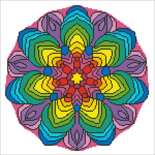 Mandala 33x33cm