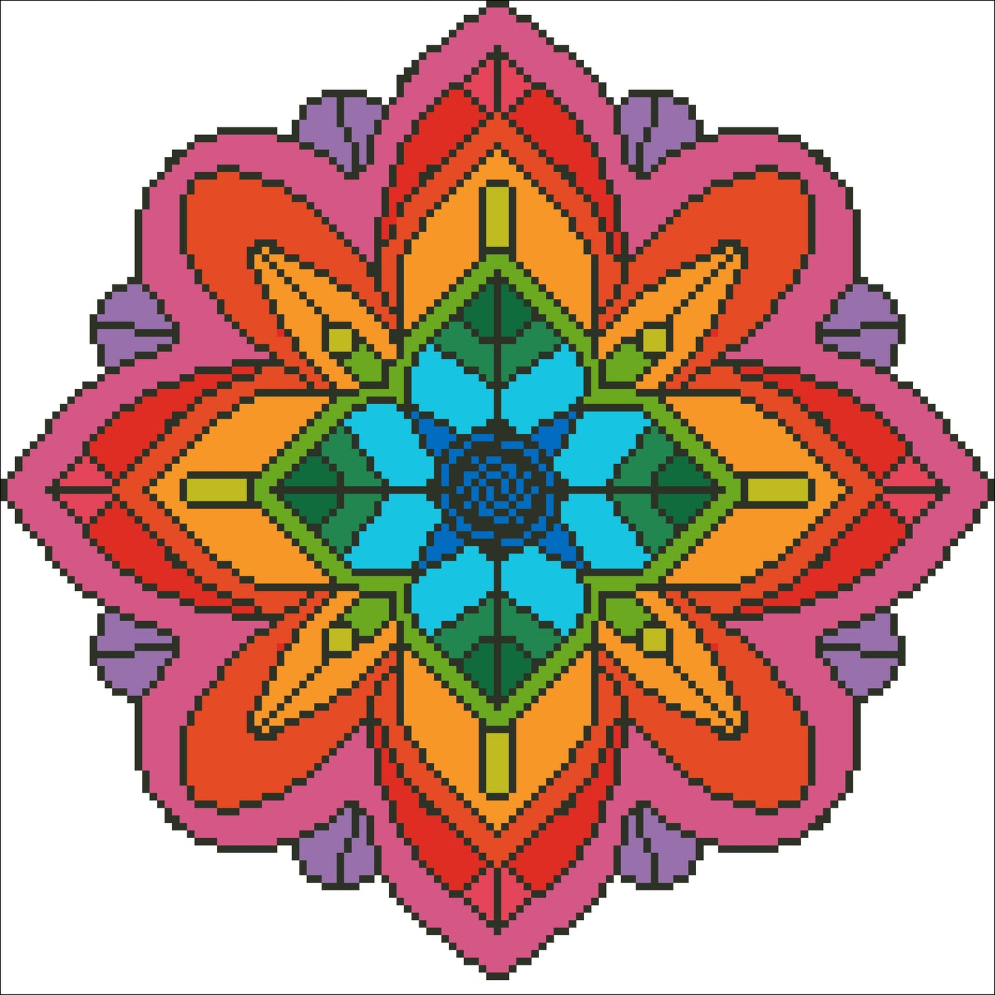 Mandala 30x30cm
