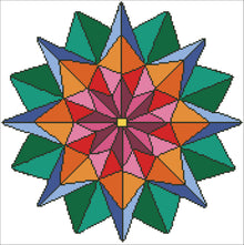 Mandala 38.5x38.5cm