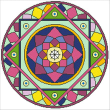 Mandala  44x44cm