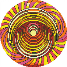 Madlala 53  33x33cm
