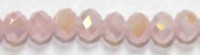 Facetkr disc 3x2,5mm licht rose 38cm ca 140kr.