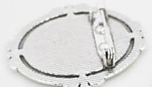 Brochespeld voor 18x25 cabochon p.st