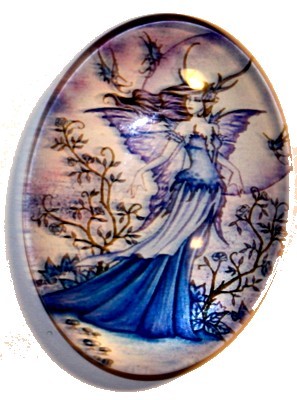 Cabochon 30x40mm Feeën  figuren