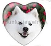 Cabochon 25mm hartvorm honden foto