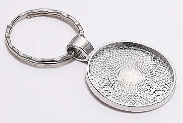 Cabochon basis 25mm korte sleutelhanger