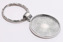 Cabochon basis 25mm korte sleutelhanger