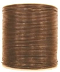 Leerveter 1,5 mm bruinrood per meter