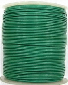 Leerveter 1mm d.groen per meter