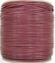 Leerveter 1mm oudrose per klos van 10m.