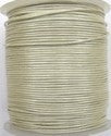 Leerveter 1mm zilver metallic per klos van 10m.