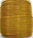 Leerveter 1mm goud metallic per klos van 100m.
