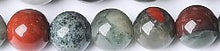 Edelsteen 6mm african blood stone ca.38cm