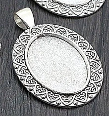 Hanger voor 18x25mm cabochon zkl.
