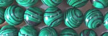Edelsteen 6mm malachite ca. 38cm.