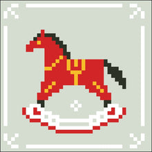 Bordurpakket  hobbelpaard 9x9cm