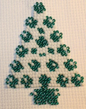 Bordurpakket  kerstboom 6x8cm