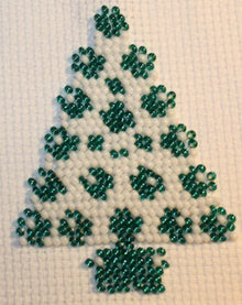 Bordurpakket  kerstboom 6x8cm