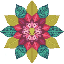 Borduurpakket kralen Mandala 43x43cm