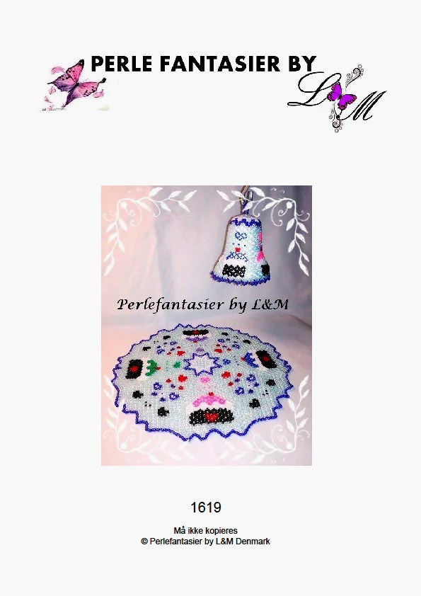 Patronen DEENS leaflet kleed+klok kerst