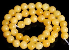 Edelsteen 6mm Jade geel 38scm