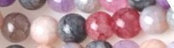 Edelsteen 6mm Jade crack mix ca. 45st