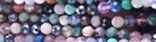 Edelsteen 4mm Mix edelsteen faceted ca 85st.