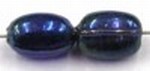 glaskraal geribbeld 20x10mm rood 5st