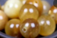 Edelsteen 6mm Tijgeroog Gold ca 60st..