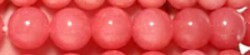Edelsteen 8mm roze Calcedoon ca 45st.