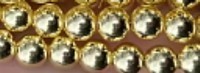 Edelsteen 4mm Gold Plated ronde Hematiet ca 100st.