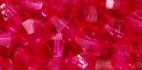 Facetkraal 4mm bicone transp. rose 50st.