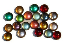 Cabouchon ca 3,75mm rond mix kleuren 25st
