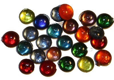 Cabouchon ca 5mm rond mix kleuren 25st