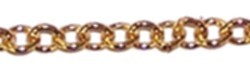 Jasseronketting 6mm goudkl. p.m.