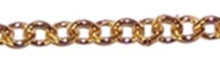 Jasseronketting 6mm goudkl. p.m.
