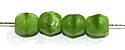 Facetkraal 4mm silk green 50st