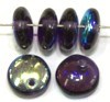 Lentils 6mm hangend tanzanite AB 50st.
