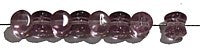 Diabolokraal 5mm transp. amethist 50st.