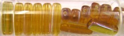 Gutermann cylinderparels15mm bruin AB 15st