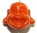 Boeddha 12mm oranje per stuk