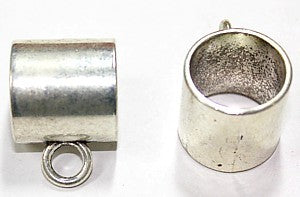 Metalen kraal 20mm oog 17mm met hangoog